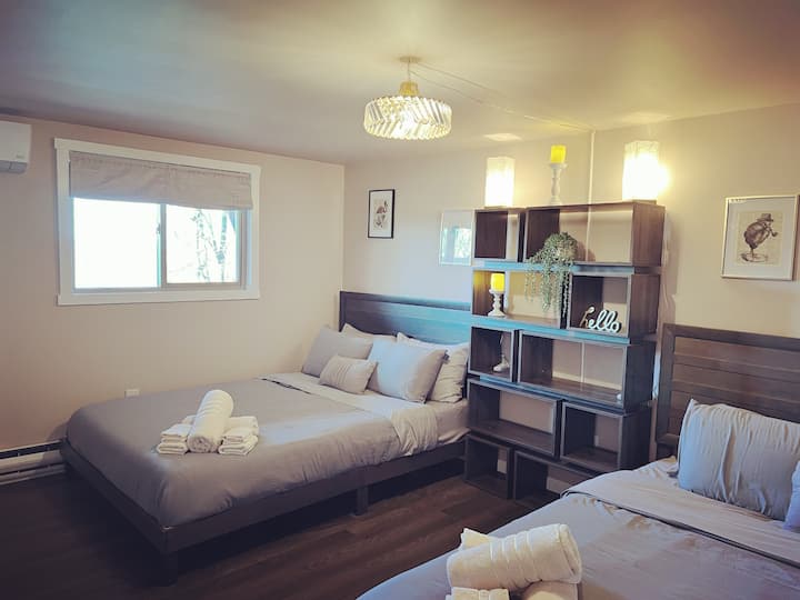 2 Lower Two Queen Bedroom. 