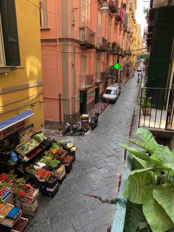 Charming terraced apartment in the heart of Naples