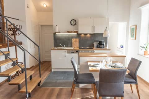 Modern studio in the old Lorraine farmhouse