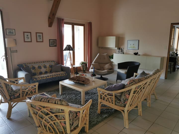 Magnifique Villa Avec Vue Sur Le Village - Le Lavandou