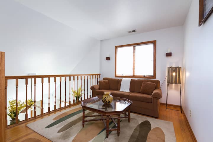 El East Loft con vistas al rincón de la cocina