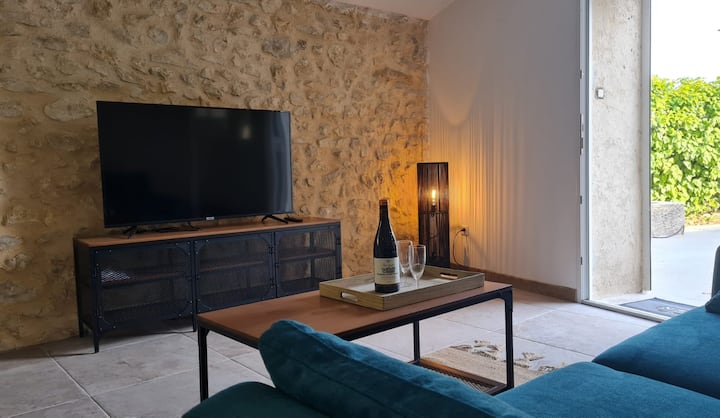 La Calade Maison De Village Près D'avignon/ Clim - Sorgues