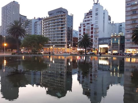 Top Airbnb: Apartment overlooking the casino, Mar del Plata 4 A en Area Centro