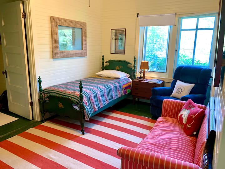 La "3ème chambre" avec lit jumeau.