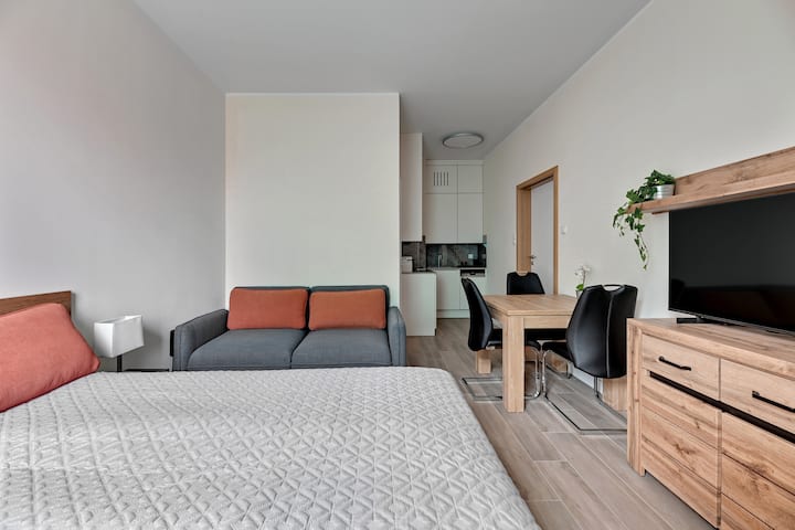 Comfy Studio In Perfect Location, Gym&sauna Access - Gdańsk