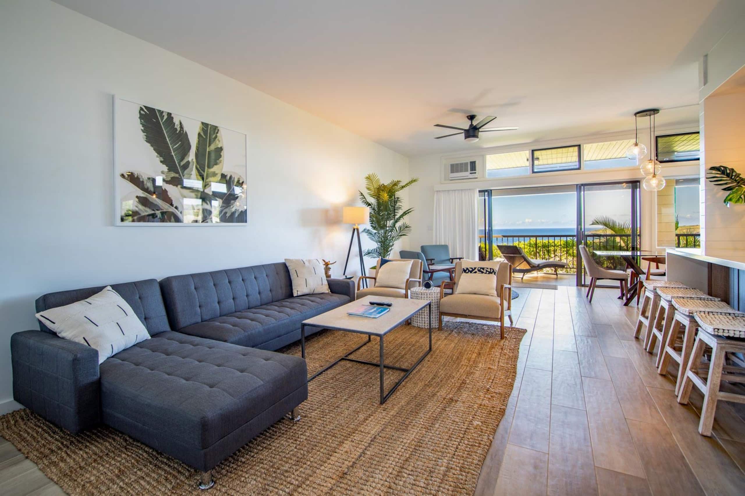 Kapaula Ridge Villas 1514 Gold Ocean Vw 2BD/2.5BA - Image 1