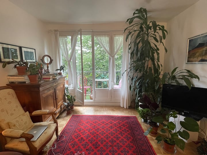 Paris Cosy: Charmful Appt In Calm & Trendy Xxeme - フランス パリ