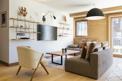 Apart 4BR Luxe | Skilift | Parking | Pool | Views