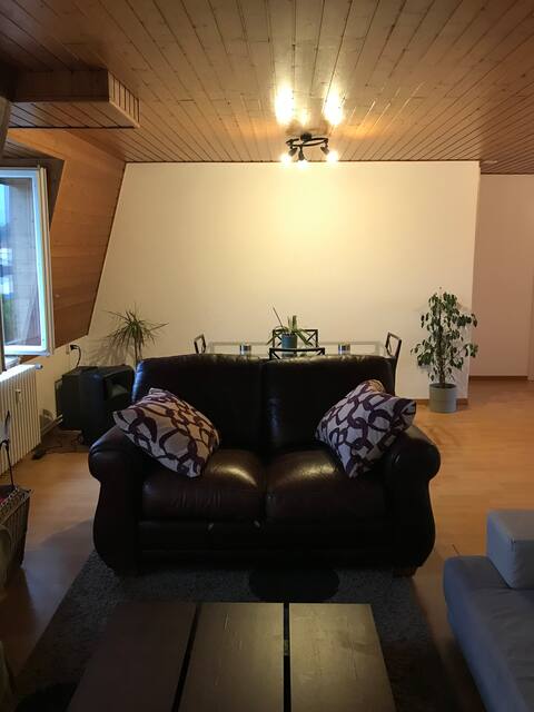 Pleasant room in comfortable apartment