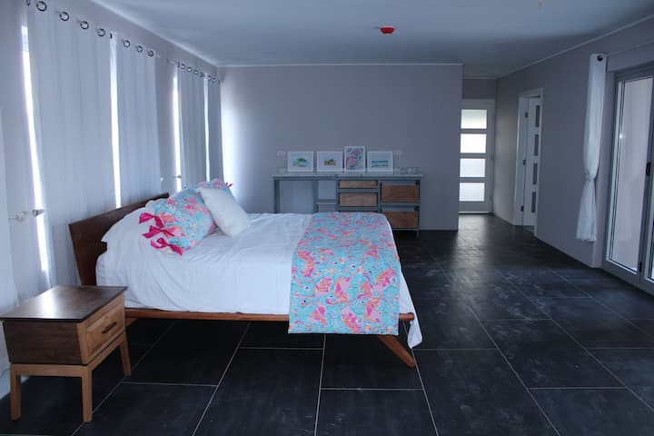 First floor master can act as a mother-in-law suite, nanny, etc as is has it's own mini kitchen with refrigerator, coffee maker and toaster oven.