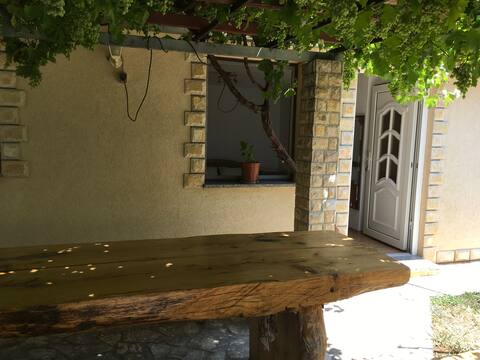 Studio apartment with garden view