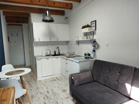 Successful Airbnb property: Sunny air-conditioned studio apartment - Piotrkowska 37 in łódź śródmieście