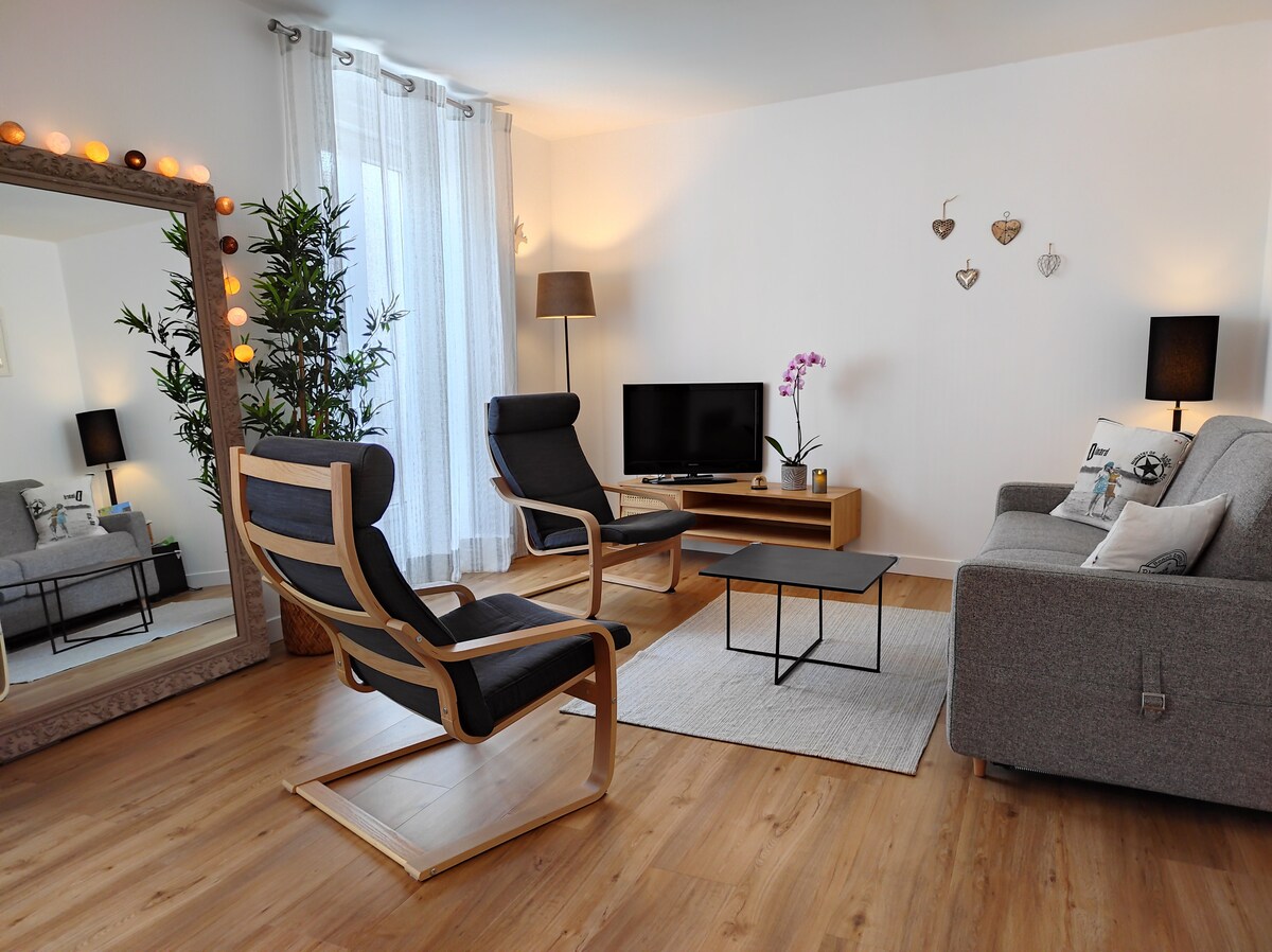 Annonce Airbnb populaire: 200 m from the Écluse beach! à Ille Et Vilaine