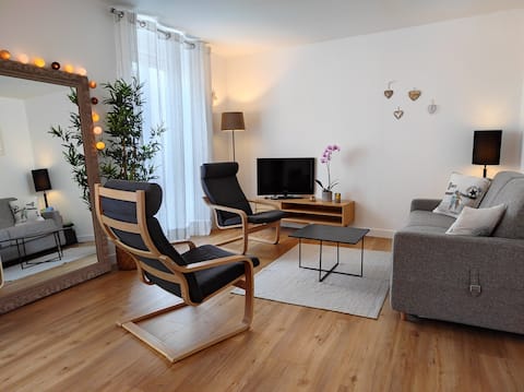 Popular Airbnb listing: 200 m from the Écluse beach! in Dinard