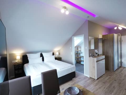 Top Airbnb: -New construction- 30 sqm roof apartment in Fulda