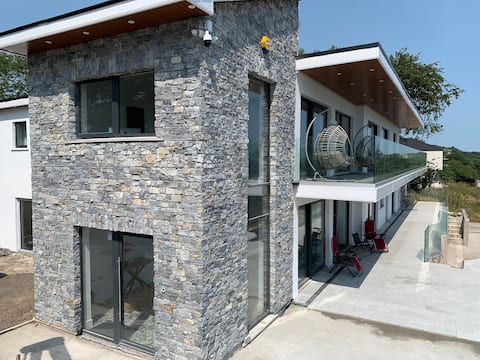 twin bed room at stunning new Boutique Hotel