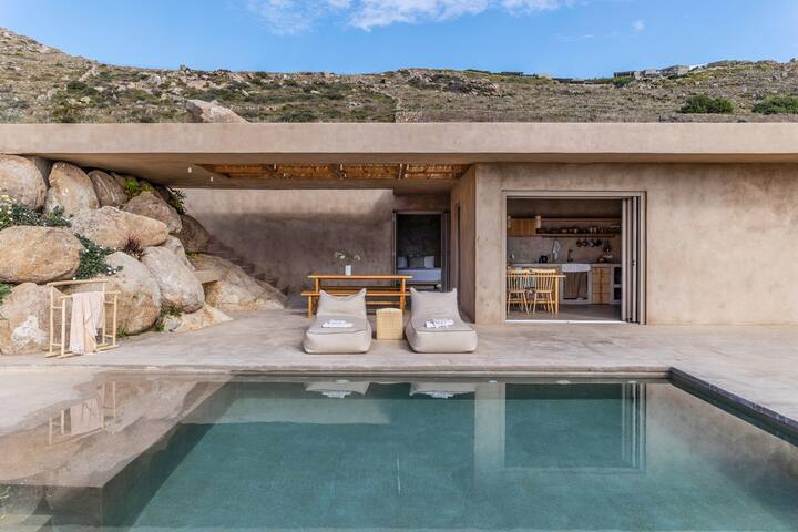 Homa pool villa1 in Serifos Vagia beach gallery image 4