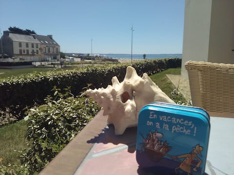 Top performing Airbnb: Sea view, right on the water. in Saint Nic