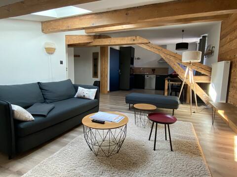 Apartment with views of the Chartreuse Mountains