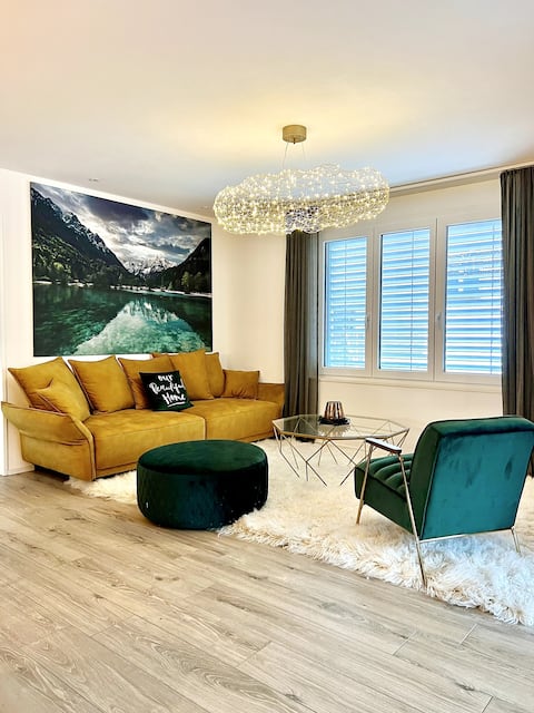 Large modern mountain apartment with fantastic views