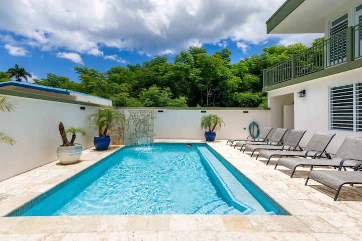 Casa Bonita-private Pool, King Suites, Wlk 2 Beach - Puerto Rico