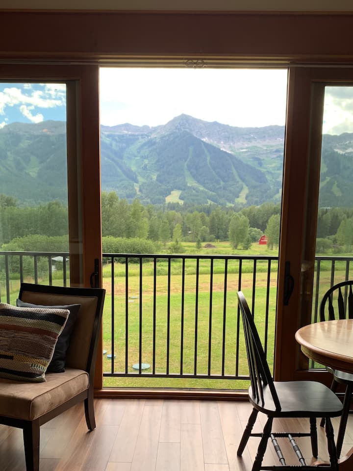 Private suite, with the best view in Fernie.