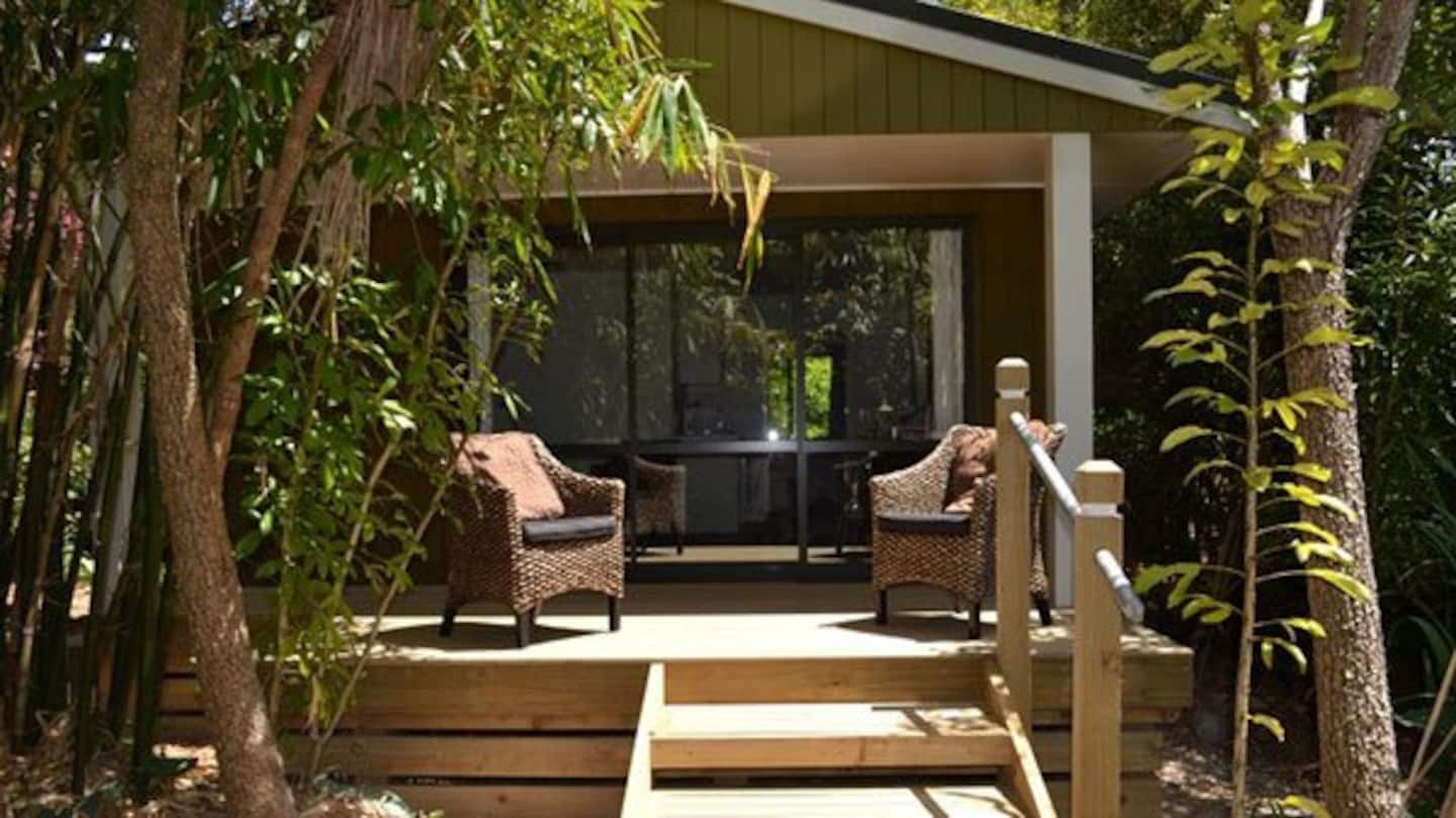 Bamboo Cabin, Golden Bay Lodge 1