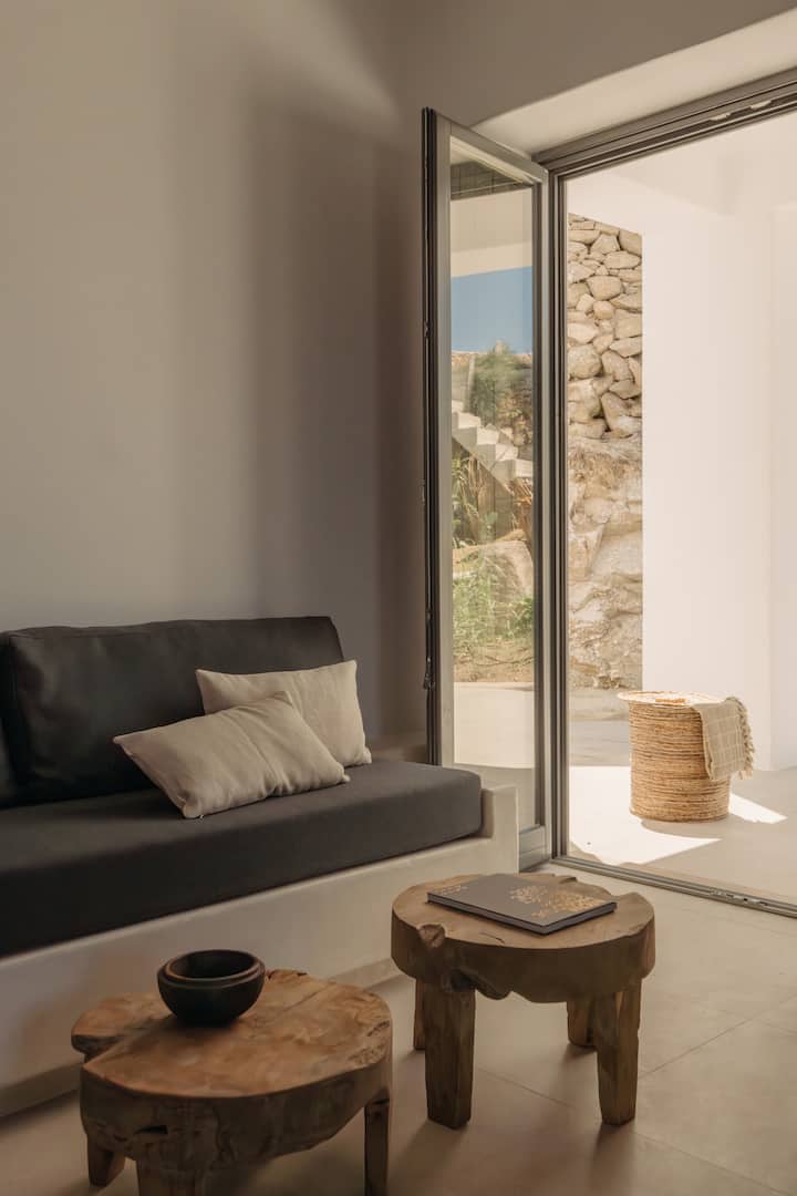 Bard De Sol - Deluxe Room Sharing Pool Sea View - Mikonos