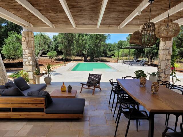 Lussuosa villa moderna con trulli e Piscina gallery image 2