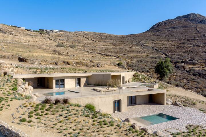 Homa pool villa 3 in Serifos Vagia beach gallery image 2