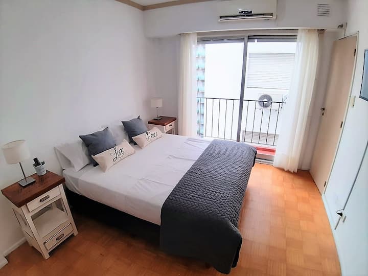 Квартира-студия в Recoleta с Wi‑Fi и кондиционером