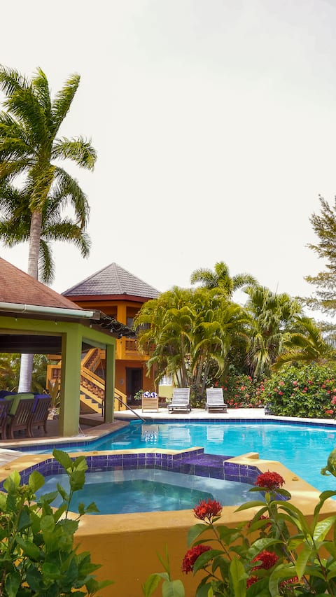 Beachfront 5bd 6ba pool - Boat-Astonishing Sunset