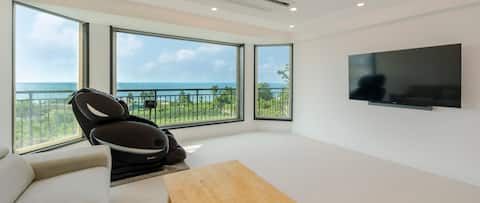 9 Grand 9 Large private pension with sea 2nd floor duplex structure 9 private rooms 2 large living r