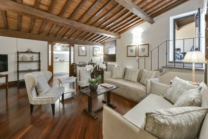 Buonarroti big apartment with terrace in Oltrarno gallery image 2