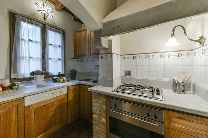 Raffaello apartment with fireplace in Oltrarno gallery image 5