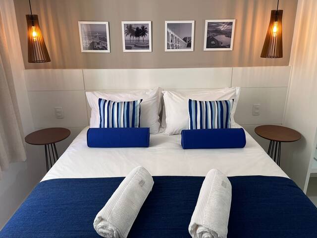 Cozy flat 2 COPACABANA best area 3min beach⛱+metro