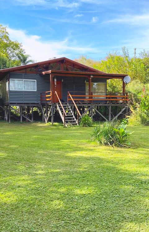 House with beach, we take you on our boat.