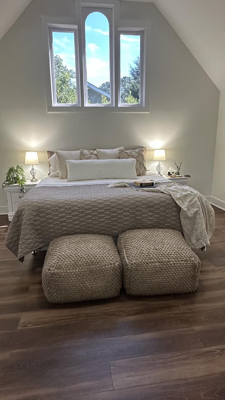 Primary King Bedroom upstairs