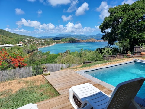 the Caribbean villa "surfers' beach"