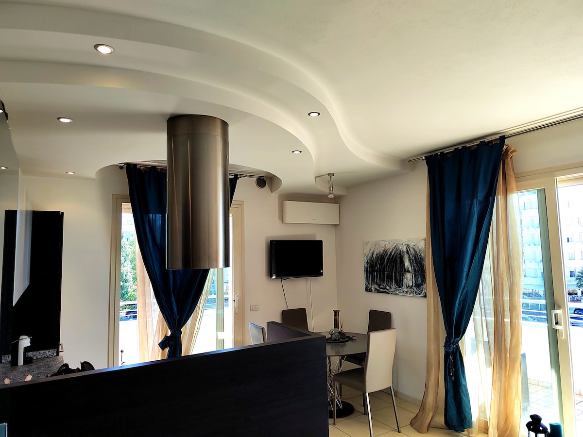 Propriété Airbnb réussie: Vista Mare Bluemar - The art of the Sea (105mq) à Cattolica