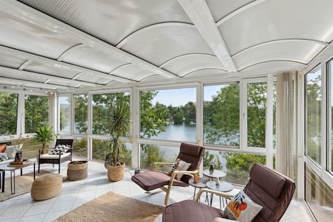 conservatory | Massage chair | electric fireplace