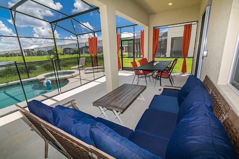 Luxury 12 bedrooms pool house 10 Min to Disney31