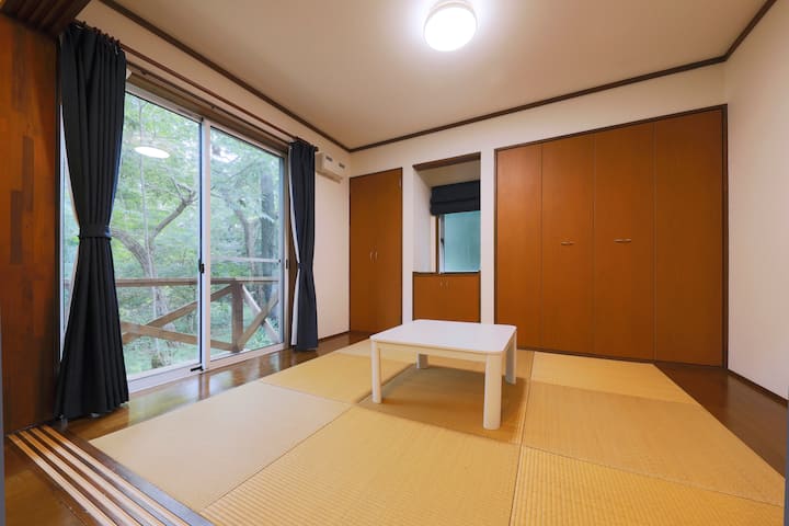 Detached house with atrium/BBQ rental/CLIMB NASU