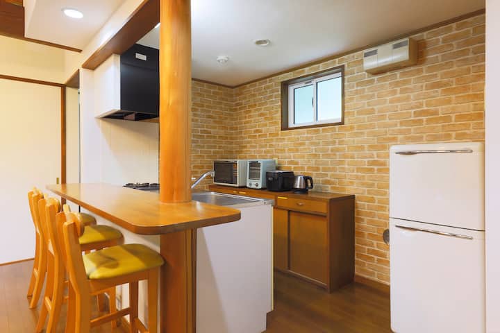 Detached house with atrium/BBQ rental/CLIMB NASU