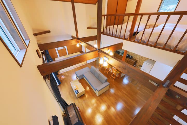 Detached house with atrium/BBQ rental/CLIMB NASU