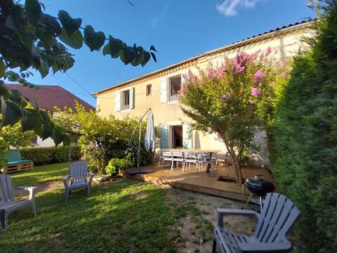 Renovated house adjoining our Chai d 'Armagnac
