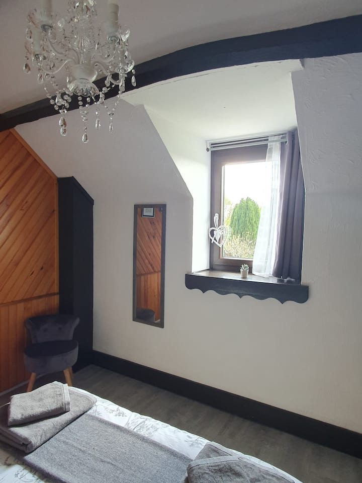 Izba s výhľadom.....hlavná spálňa 