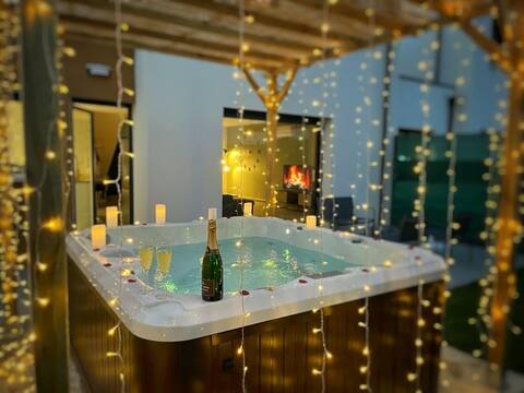 Le Green'SPA-Dijon-SPA+Jardin+Parking Priv