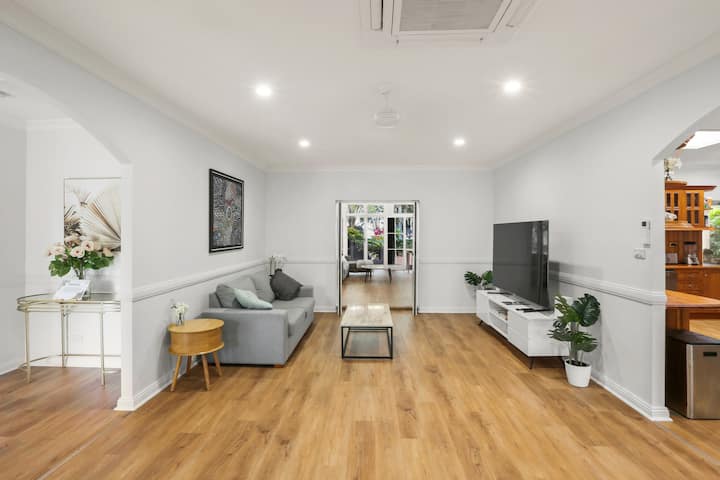TV Room with sofa