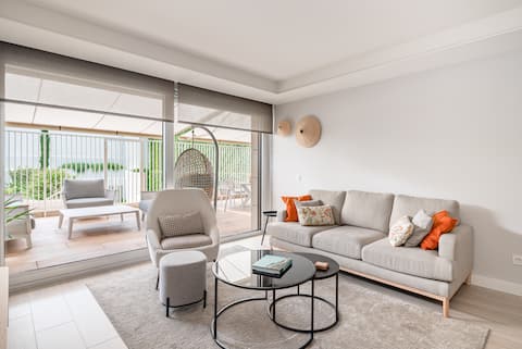 Propiedad de Airbnb exitosa: New flat with swimming pool en Chamberí